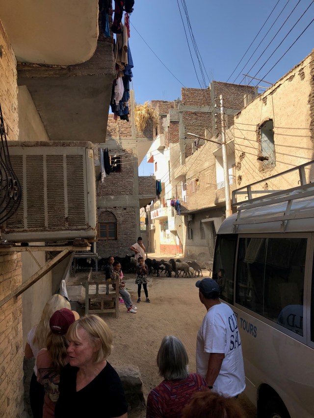 Street Scene Outside the House