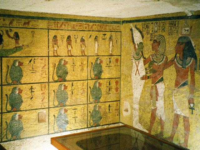 Walls of Tut's Chamber