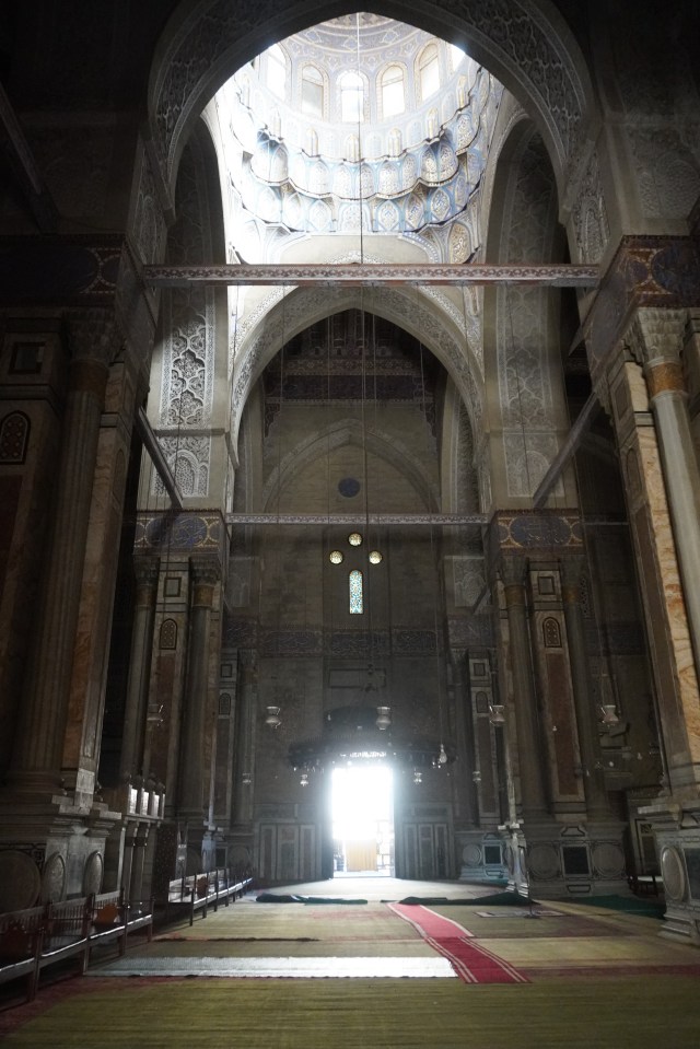 Entering the Mosque of Al-Refaei