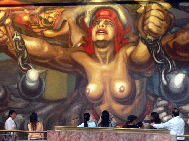 La nueva democracia (The New Democracy), 1945, Siqueiros.