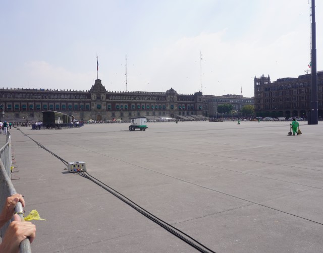 Plaza de la Constitucion and the National Palace