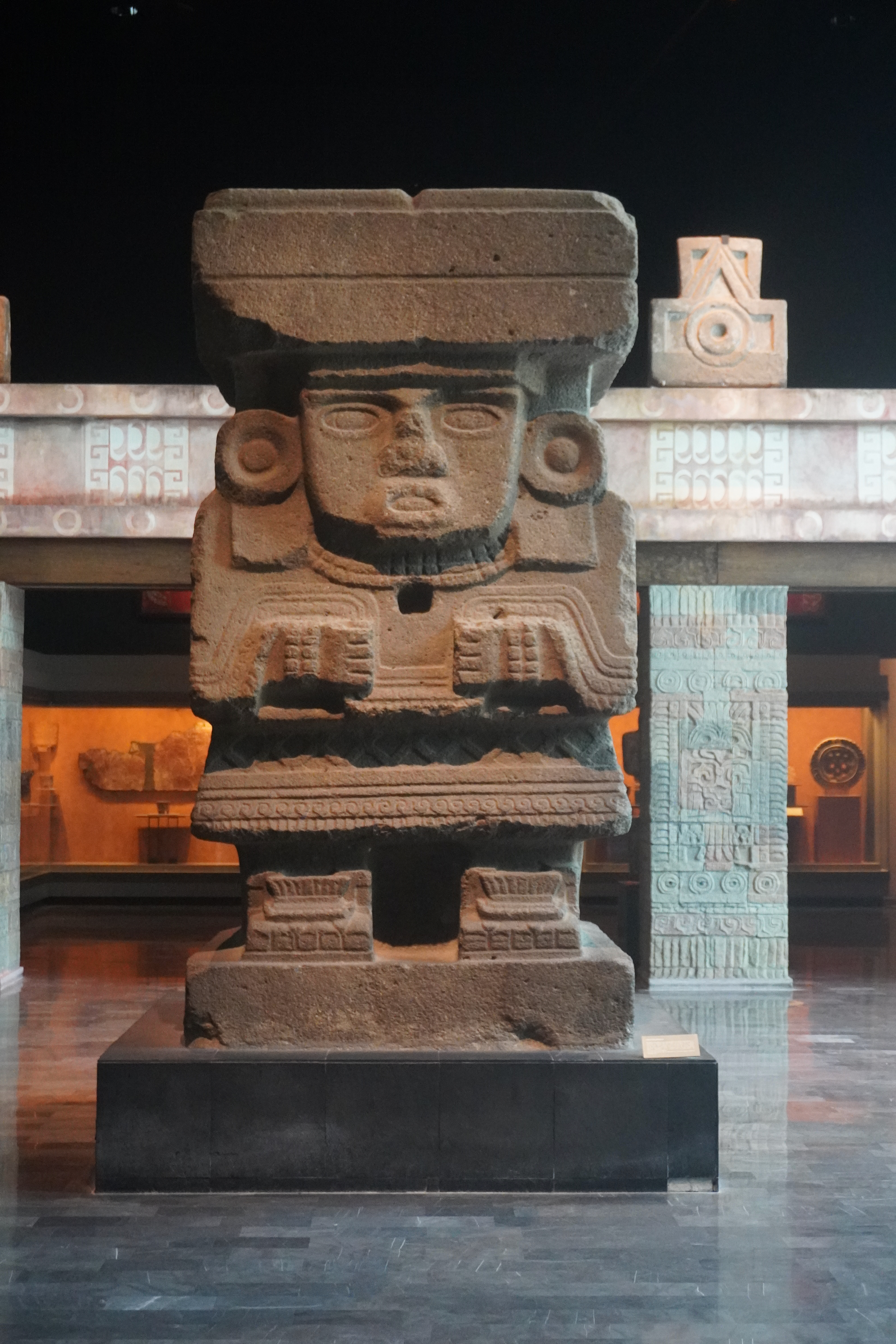 Statue of Chalchiuhtlicue (Aztec)