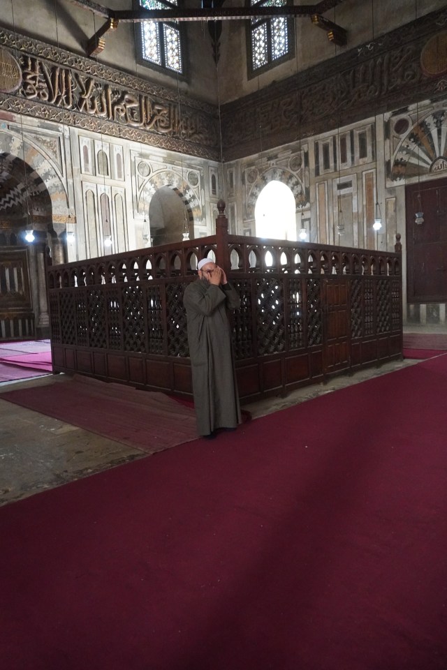 The Call to Prayer in the Mausoleum Chamber.