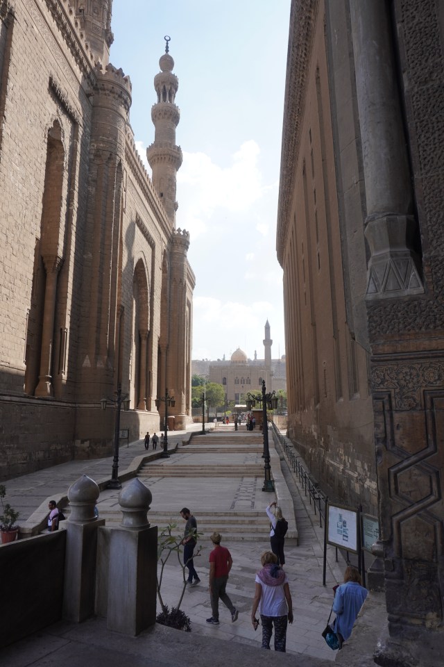 Walking Between the Buildings