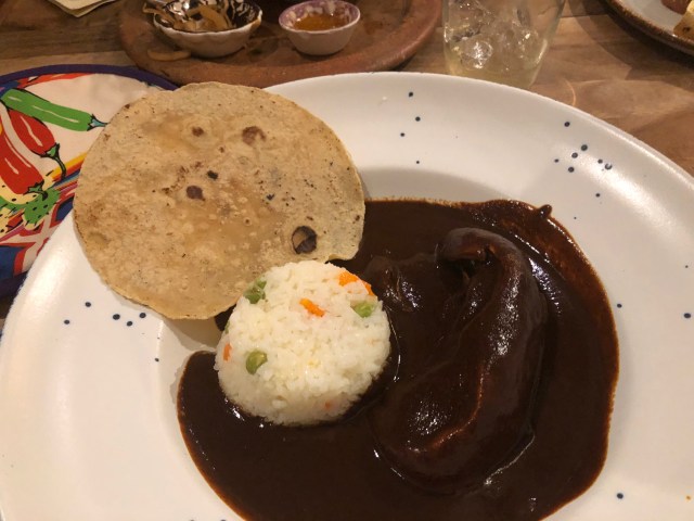 Chicken Breast with Mole Negro