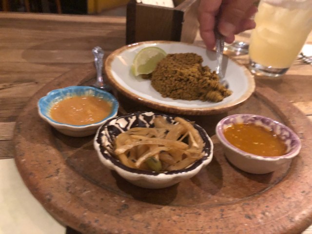 Chopped Fish Appetizer