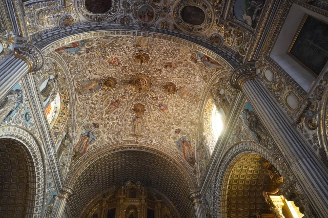 Ornate Ceiling in the Church
