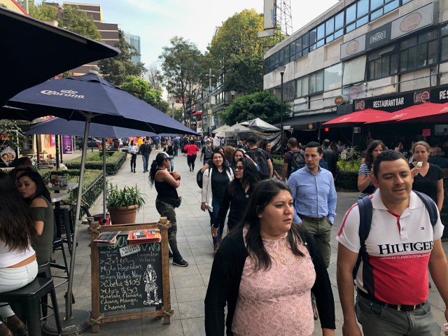 The Walk from the Metro