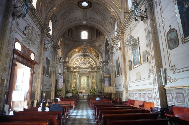 Interior of the Basilica