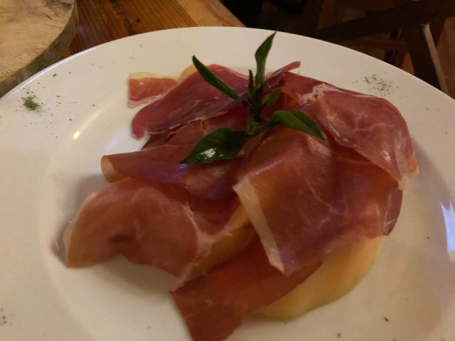 Prosciutto and Melon