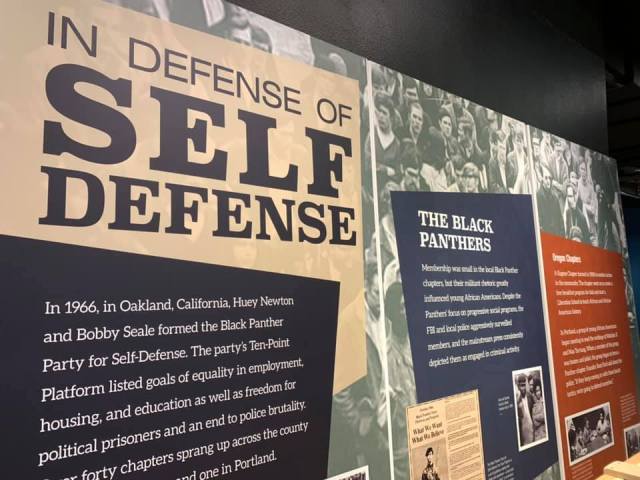 A Panel from the Racing to Change Exhibit