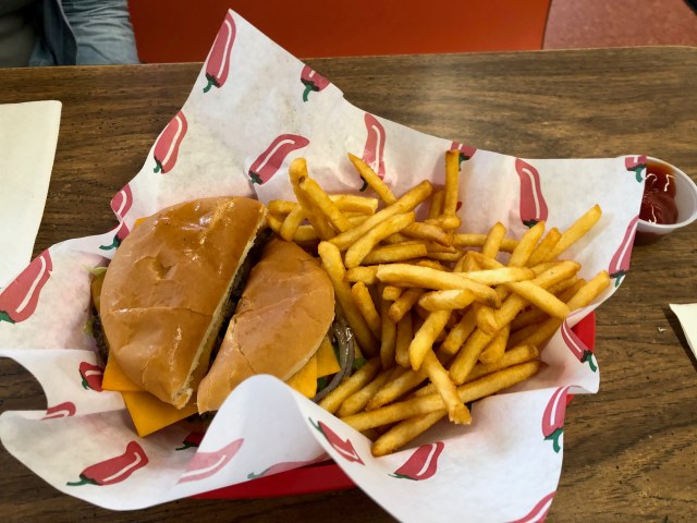 Bartels Cheeseburger and Fries