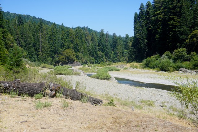 The Eel River Near the Park
