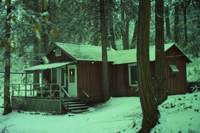 Aggie and Dick's Cabin 1978