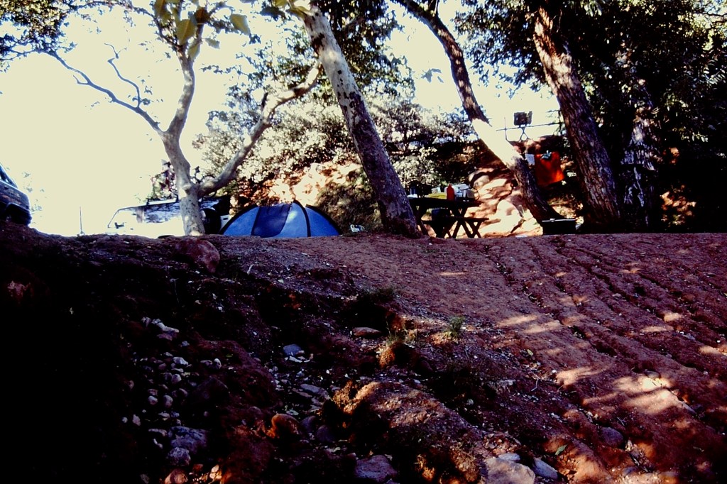 Our Campsite by the Creek