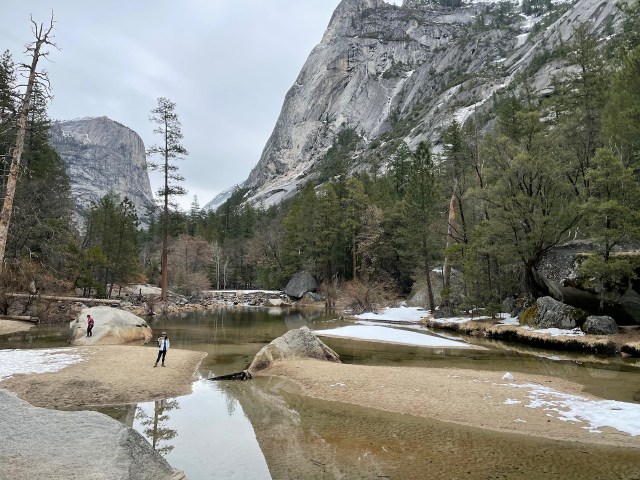 At the Base of MIrror Lake