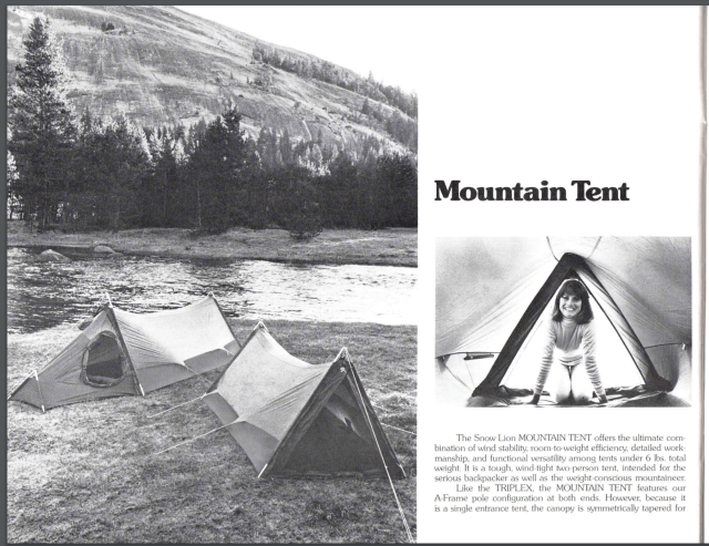 Snow Lion Mountain Tent