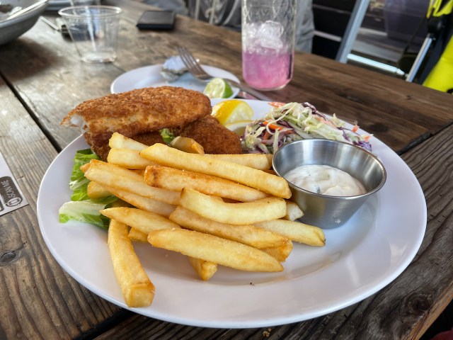 Fish and Chips at Atwater Tavern